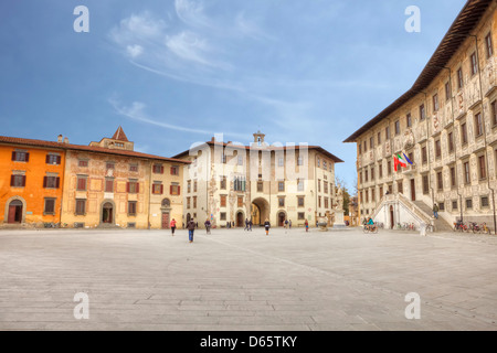 Pisa, Piazza dei Cavalieri, Toscana, Italia Foto Stock