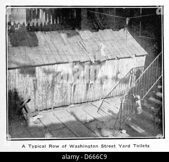 Un sondaggio sociale del Washington Street District di New York City (1914) Foto Stock