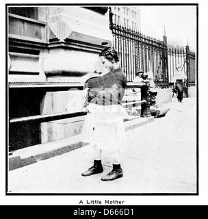 Un sondaggio sociale del Washington Street District di New York City (1914) Foto Stock