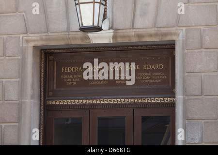 Federal Home Loan Bank Board edificio - Washington DC, Stati Uniti d'America Foto Stock