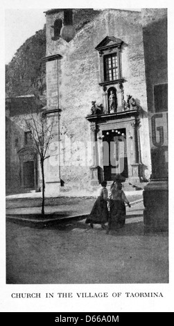 Un viaggio attraverso l'Italia, sicilia, Tunisia, Algeria e il sud della Francia (1918) Foto Stock