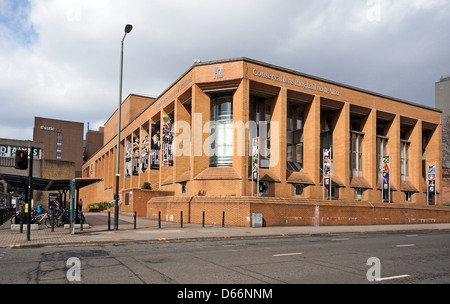 Il Regio Conservatorio di Scozia palazzo all'angolo di Renfrew Street e Hope Street a Glasgow Scozia Scotland Foto Stock