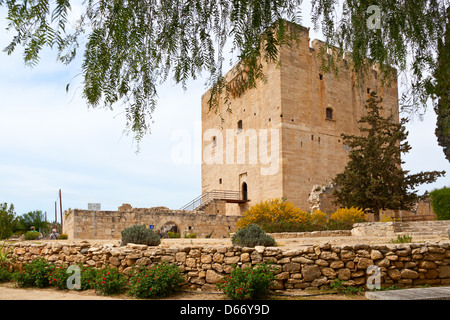 Cipro, Europa - Castello di Kolossi vicino a Limassol Foto Stock