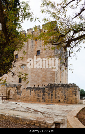 Cipro, Europa - Castello di Kolossi vicino a Limassol Foto Stock