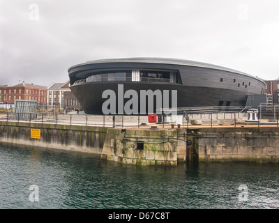 Il Mary Rose Museum di Portsmouth Historic Dockyard, Inghilterra Foto Stock