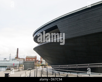 Il Mary Rose Museum di Portsmouth Historic Dockyard, Inghilterra Foto Stock