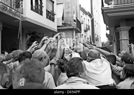 -Torri Umane- Gold Coast (Spagna). Foto Stock