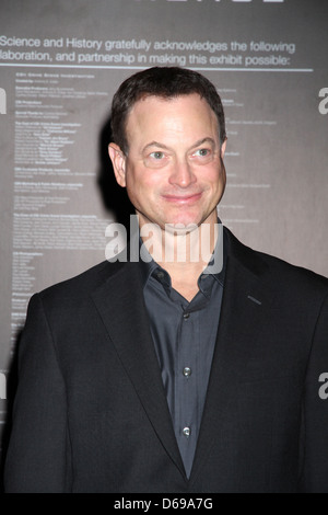 Gary Sinise CSI l esperienza accoglie Gary Sinise come parte di American Airlines/MGM Resorts International per 'un saluto per il Foto Stock