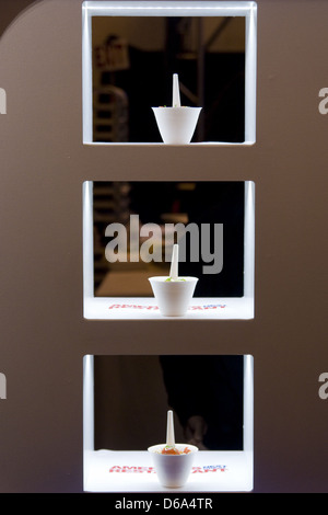 Atmosfera NBC promuove "America il prossimo grande ristorante' alla Vanderbilt Hall presso il Grand Central Terminal New York City USA Foto Stock