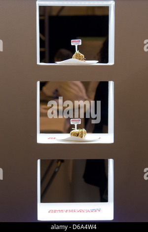 Atmosfera NBC promuove "America il prossimo grande ristorante' alla Vanderbilt Hall presso il Grand Central Terminal di New York City, Stati Uniti d'America - Foto Stock
