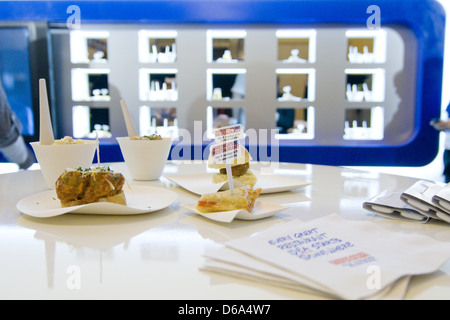 Atmosfera NBC promuove "America il prossimo grande ristorante' alla Vanderbilt Hall presso il Grand Central Terminal di New York City, Stati Uniti d'America - Foto Stock