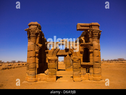 Chiosco romano, Naga Sito, Sudan Foto Stock