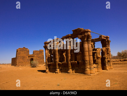 Chiosco romano, Naga Sito, Sudan Foto Stock