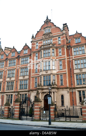 Casa vittoriana su Lincoln's Inn campi, London, Regno Unito Foto Stock