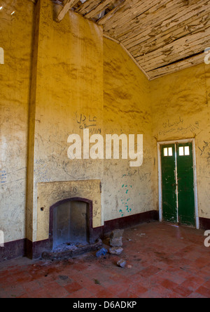 Vecchia casa inglese, Erkowit, Sudan Foto Stock