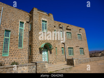 Il vecchio hotel inglese, Erkowit, Sudan Foto Stock