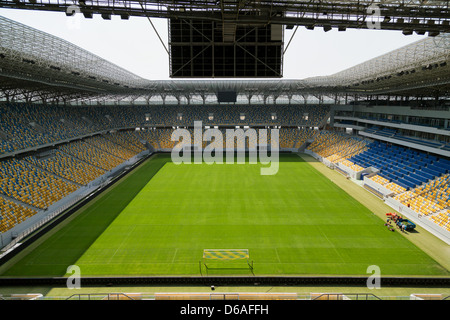 Lviv, Ucraina, Lviv Arena, Spielstaette per l'Euro 2012 Foto Stock