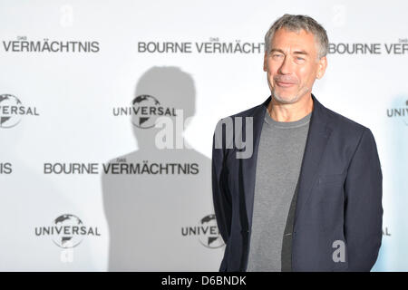 American frequentare un photocall per il suo nuovo film The Bourne Legacy a Berlino, Germania, 03 settembre 2012. Il quarto episodio della serie Bourne anteprime in tedesco cinema il 13 settembre. Foto: Marc Tirl Foto Stock