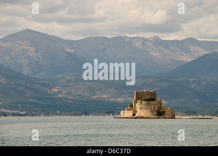 Fortezza nel Naphplion. La Grecia. Foto Stock