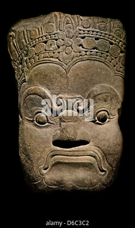 Asura ( demon dèi dio ) 12 - 13 Secolo Cambogia stile Bayon Foto Stock