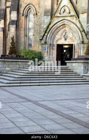 Il Tour Information Center a Callander, Perthshire Scozia ex St Kessog la Chiesa Foto Stock