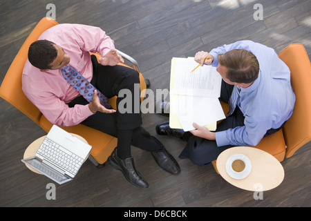 Il lavoro,professione,riunione,conversazione,partnership aziendali Foto Stock