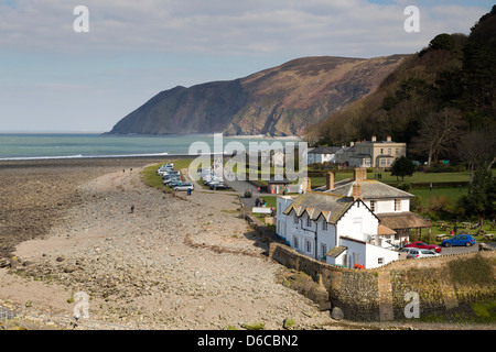 Lynmouth; Devon, Regno Unito Foto Stock