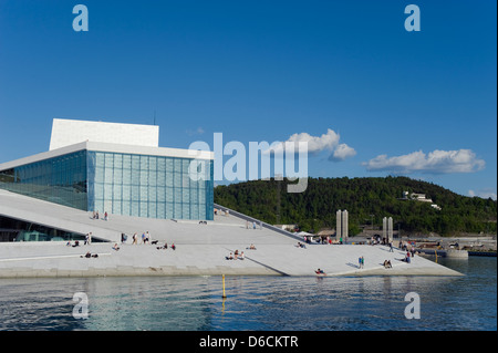 Den Norske Opera & Ballet House, fondata nel 1957 da Kirsten Flagstad, Oslo, Scandinavia, Europa Foto Stock