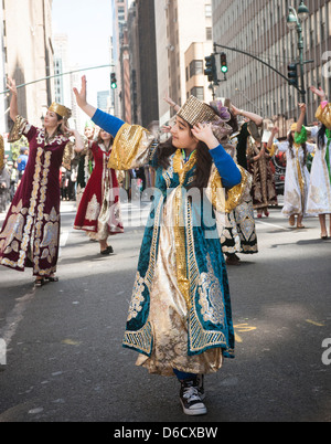 Decimo annuale parata persiano su Madison Avenue a New York Foto Stock