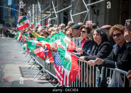 Decimo annuale parata persiano su Madison Avenue a New York Foto Stock