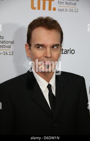 Attore e regista Billy Bob Thornton arriva alla premiere di 'Jayne Mansfield dell' auto al Toronto International Film Festival in primo piano a Roy Thomson Hall di Toronto, Canada, 13 settembre 2012. Foto: Hubert Boesl Foto Stock