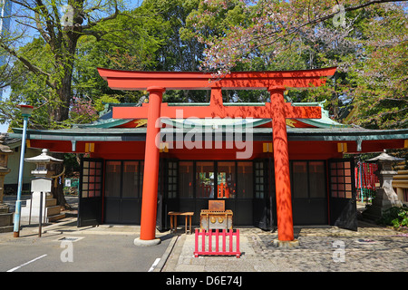 Hie-Jinja sacrario scintoista di Akasaka, Tokyo, Giappone Foto Stock