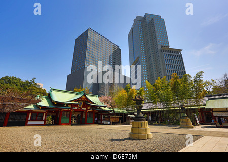 Hie-Jinja sacrario scintoista di Akasaka, Tokyo, Giappone Foto Stock