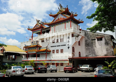 Chinatown a Kuching, Sarawak, Borneo Foto Stock