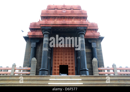 Vivekananda Rock Memorial, Kanyakumari, Tamil Nadu, India Foto Stock