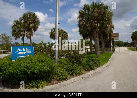 South Bay RV Park, lago Okeechobee, South Bay, FL Foto Stock