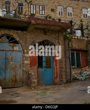 Artisti in doorwa Zfat, Galilea superiore, Israele Foto Stock