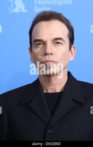 Direttore Billy Bob Thornton assiste la foto chiamata di 'Jayne Mansfield Auto dell' durante la sessantaduesima International Festival del Cinema di Berlino, Berlinale, presso l'Hotel Hyatt di Berlino, Germania, il 13 febbraio 2012. Foto: Hubert Boesl Foto Stock