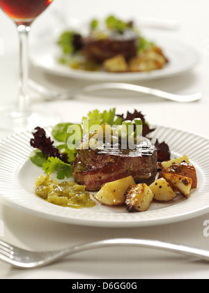 Filetto di manzo Foto Stock