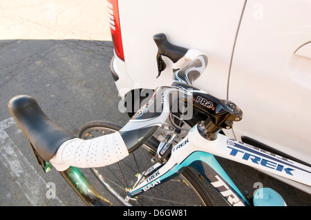 Peso leggero racer ciclo bici Bicicletta bike racing racer Foto Stock