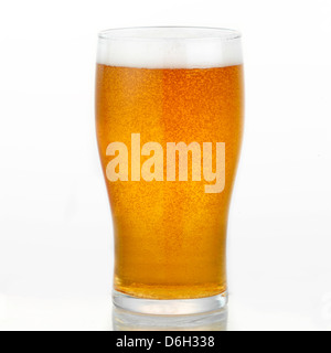 Pinta di lager Foto Stock