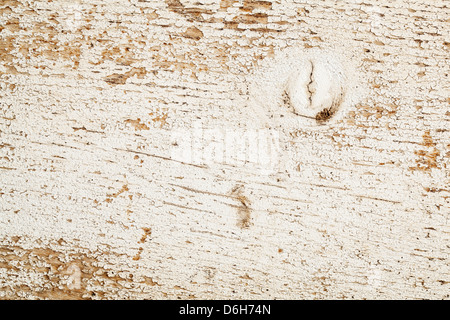 Grunge weathered fienile in legno dipinto di colore bianco - texture Foto Stock