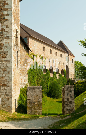 Castello di Ljubljana, Lubiana, Slovenia Foto Stock