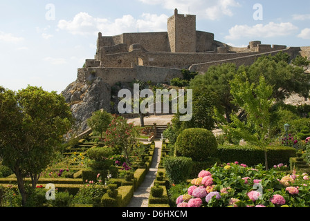 Castelo de Marvao, Alto Alentejo, Portogallo Foto Stock