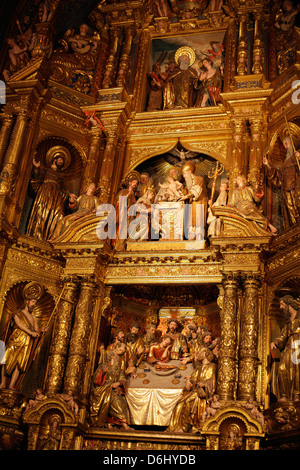 Palma, Spagna, altare della cattedrale di La Seu, Palma de Mallorca Foto Stock