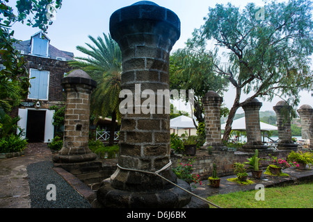 Tradizionale di Nelson's Dockyard in English Harbour, Antigua Antigua e Barbuda, West Indies, dei Caraibi e America centrale Foto Stock