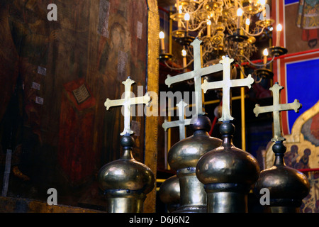 L'Europa, Russia, Suzdal. Attraversa nella cattedrale della Natività Suzdal' Foto Stock