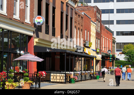 Piazza del Mercato, Knoxville, Tennessee, Stati Uniti d'America, America del Nord Foto Stock