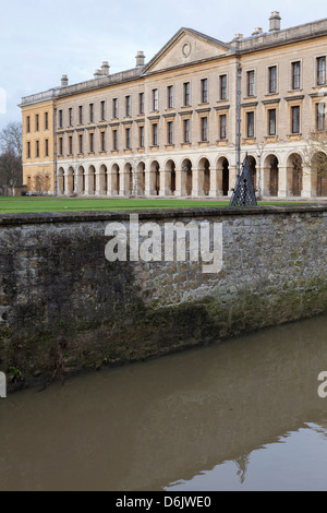 Edificio di nuova costruzione, Magdalen College di Oxford, Oxfordshire, England, Regno Unito, Europa Foto Stock