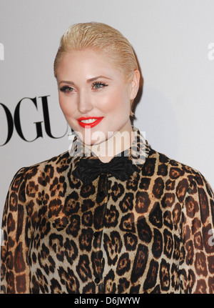 Hayley Hasselhoff 9 annuale di Teen Vogue "giovani" di Hollywood Party al Paramount Studios di New York City Street torna molto Los Foto Stock